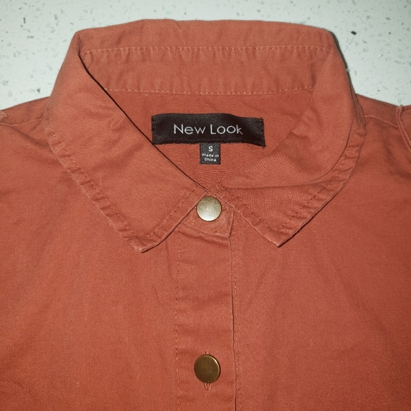 Rusty Orange Utility Jacket - Picture 7 of 11